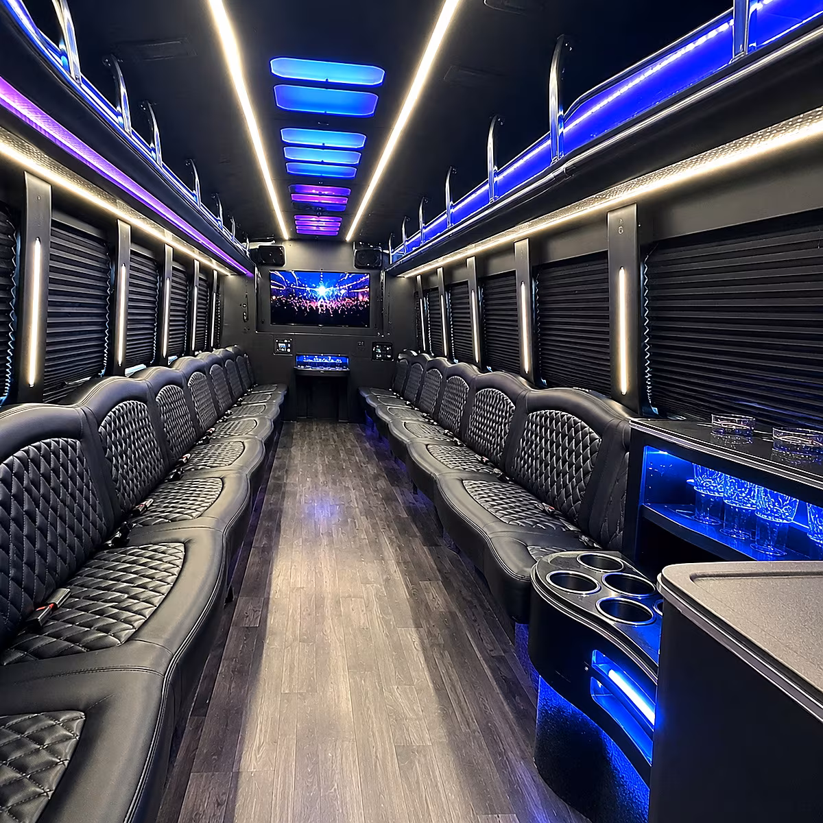 bus rentals for corporate sporting events and team outings in west valley city