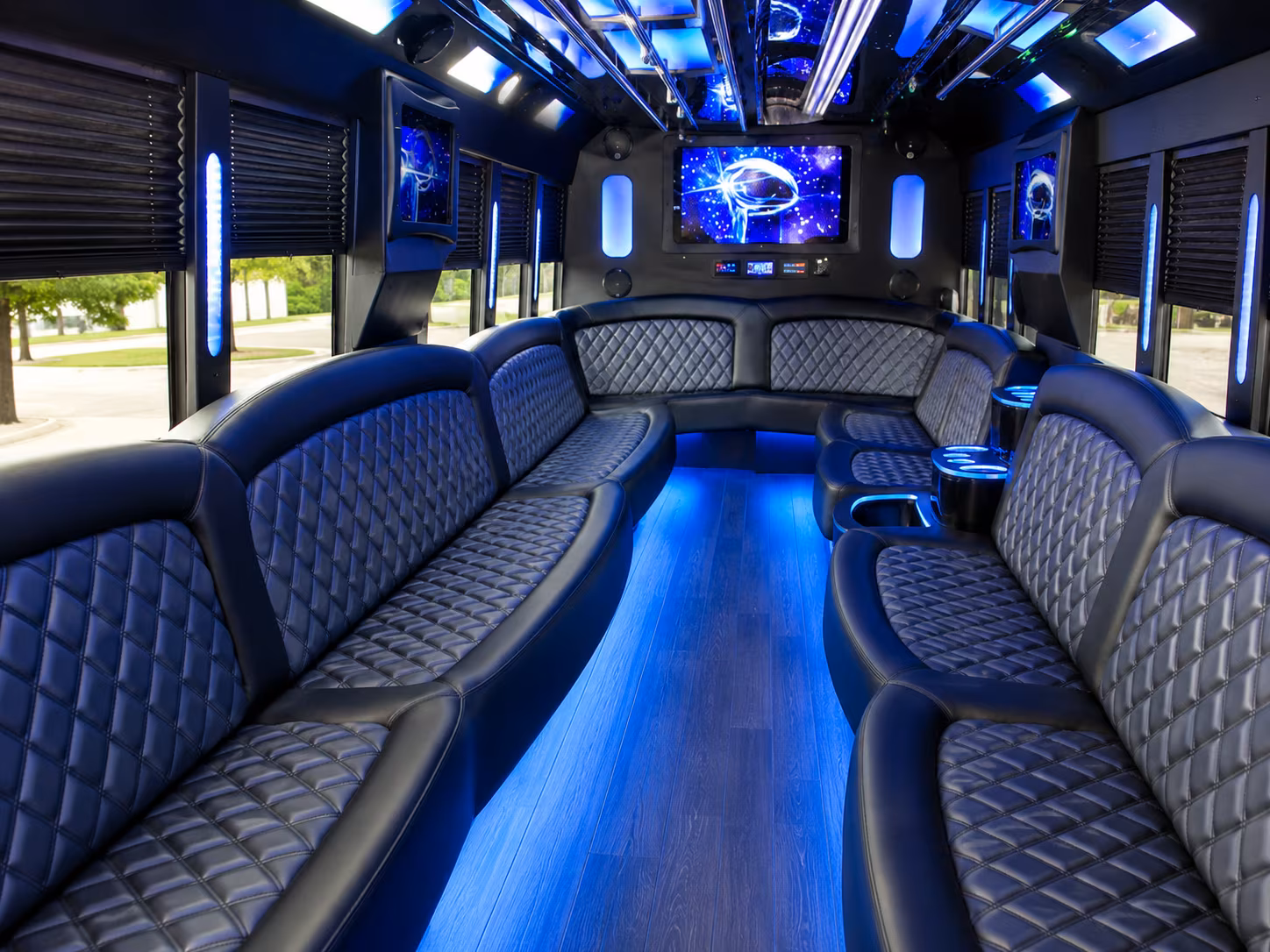 corporate wine tour and event shuttle buses in west valley city
