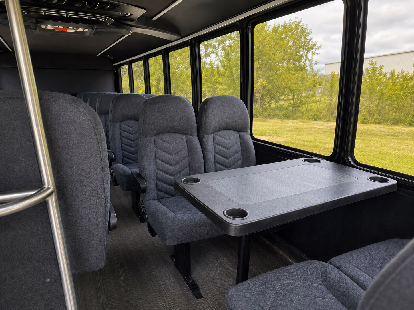 west valley city 18 passenger minibus interior