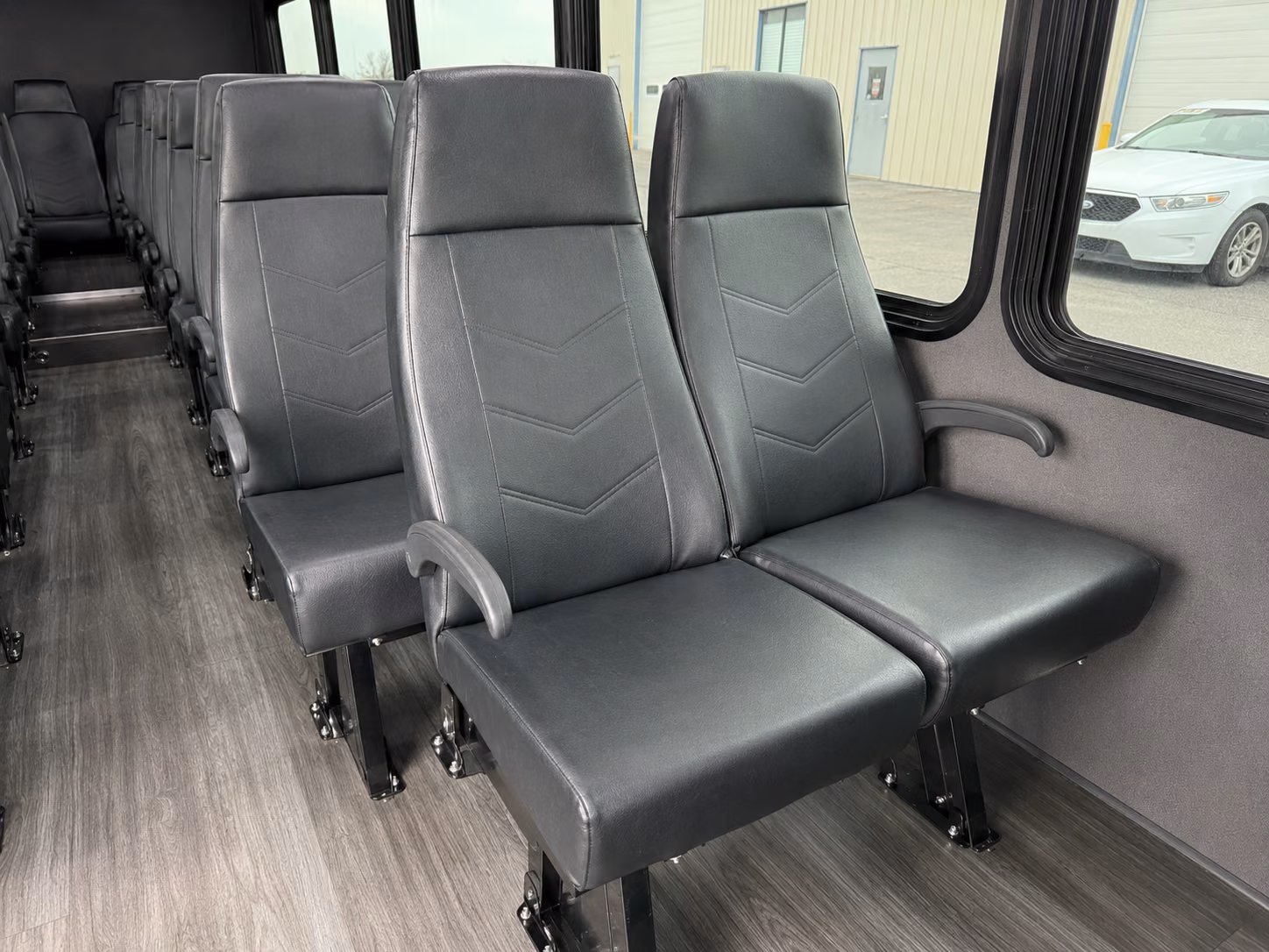 west valley city 20 passenger minibus interior
