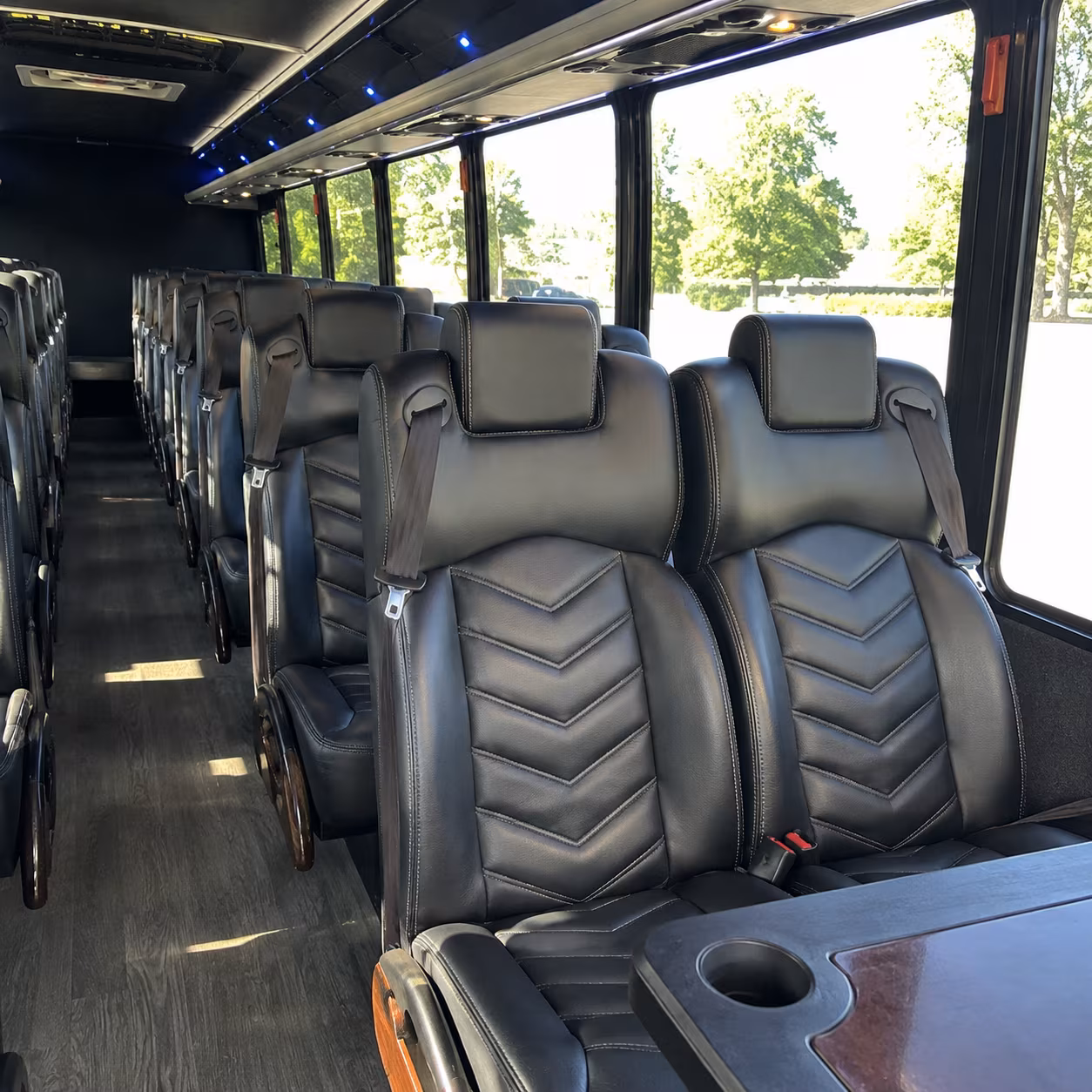 west valley city 25 passenger minibus inside
