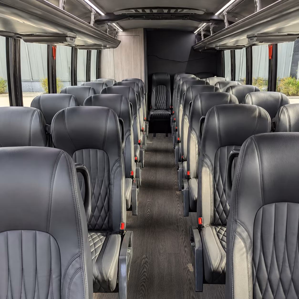 west valley city 30 passenger minibus inside