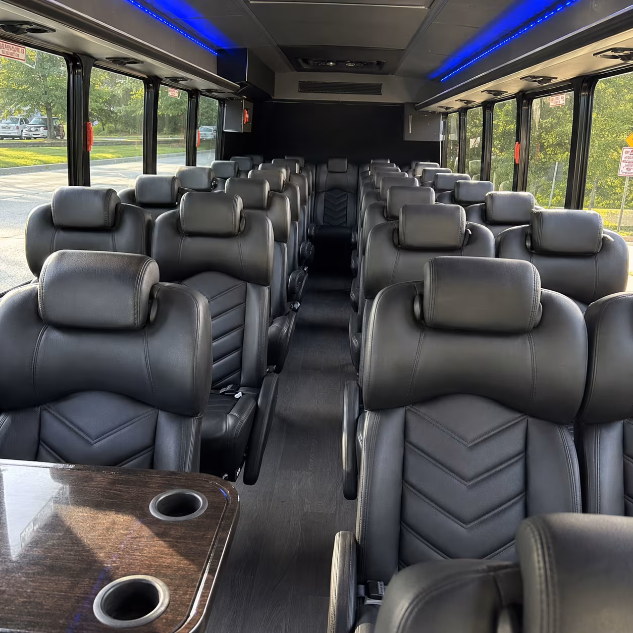 west valley city 30 passenger minibus interior
