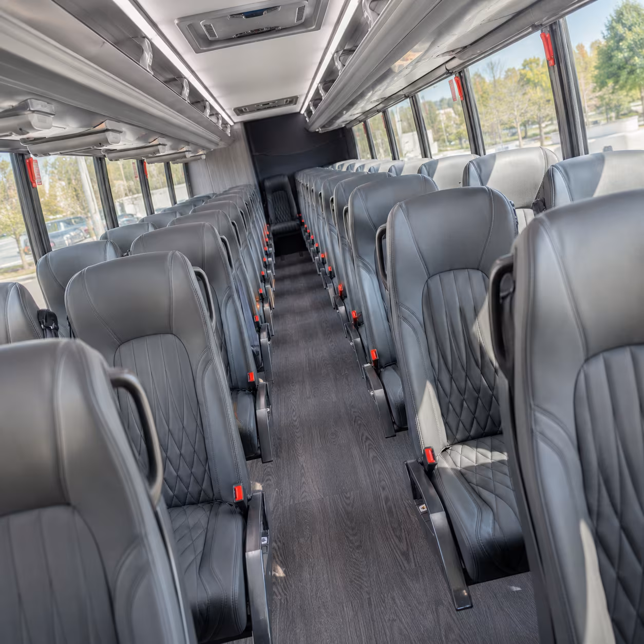 west valley city 35 passenger minibus inside