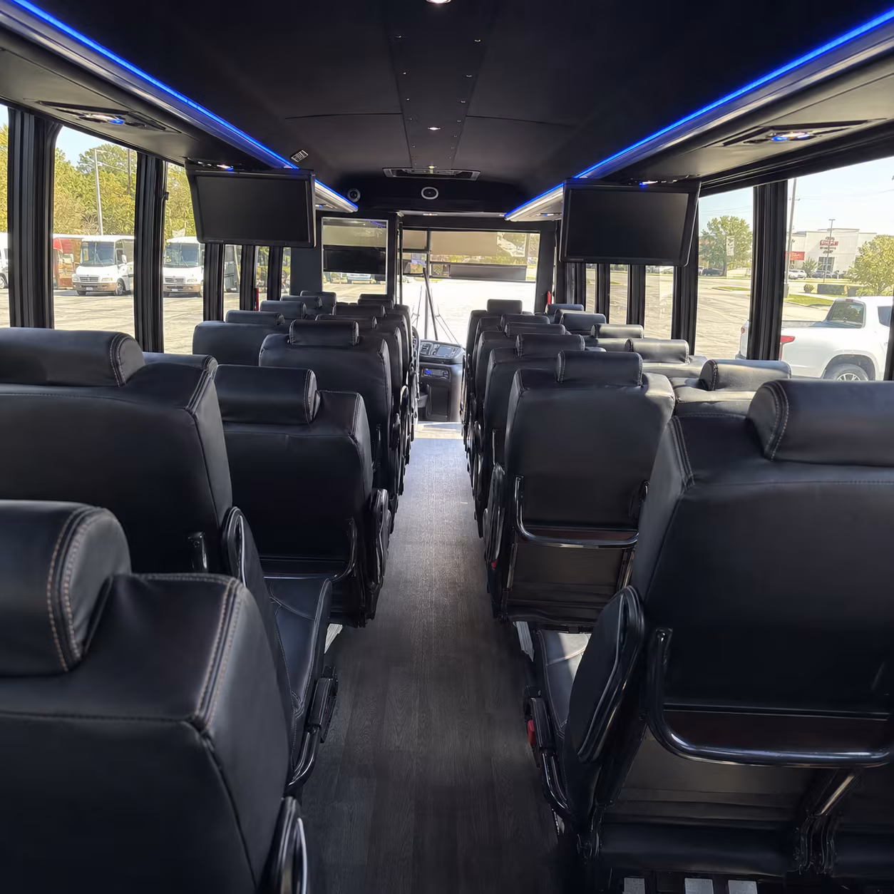 west valley city 35 passenger minibus interior