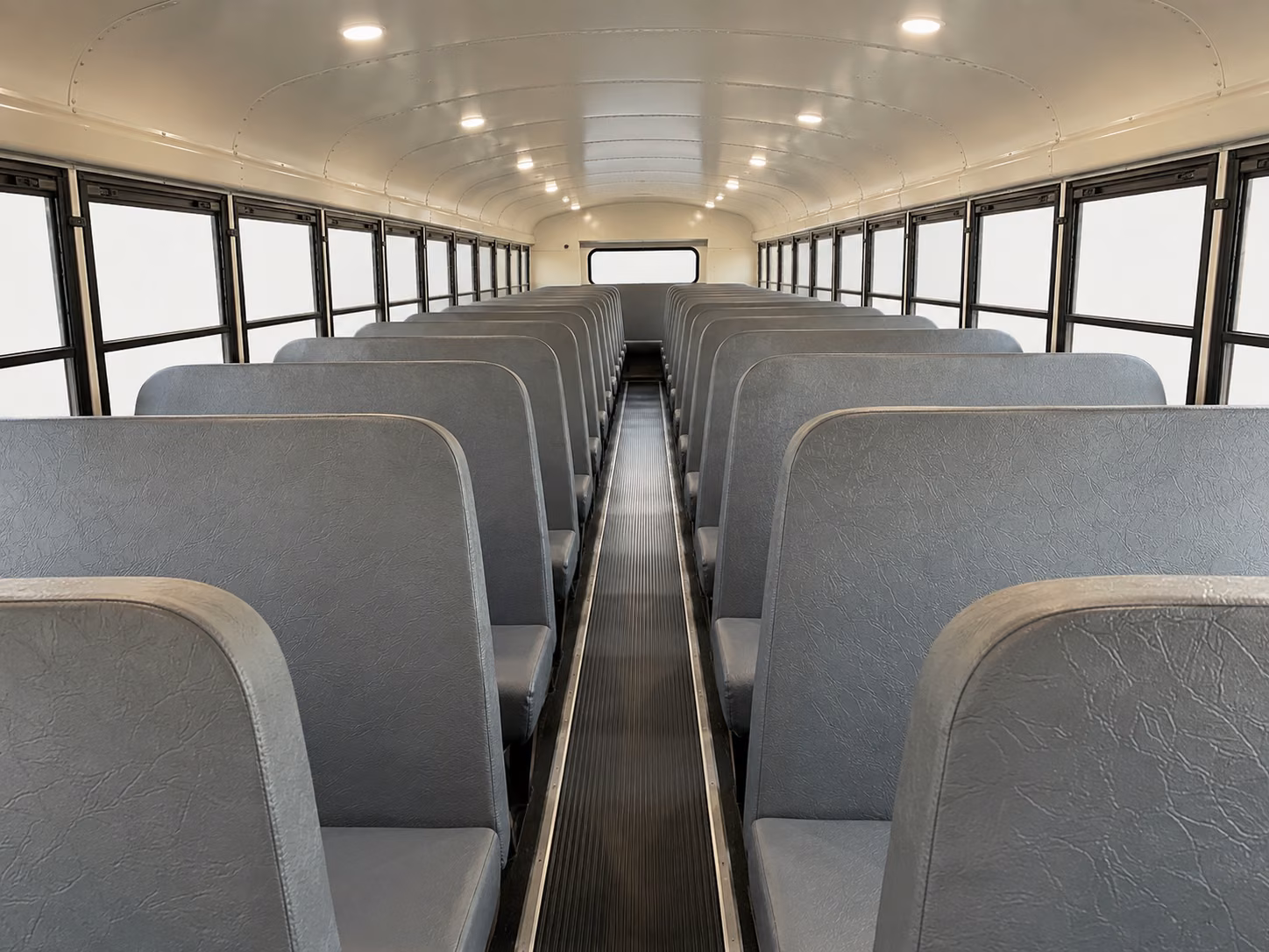 west valley city school bus inside