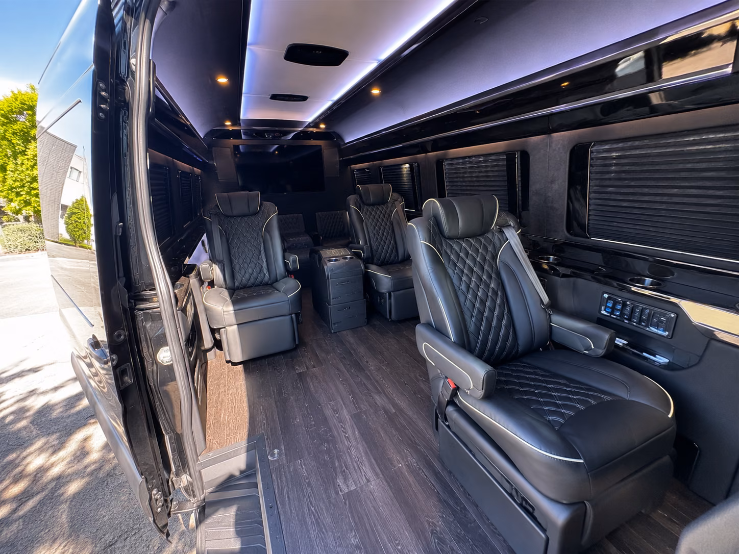west valley city sprinter van with driver interior